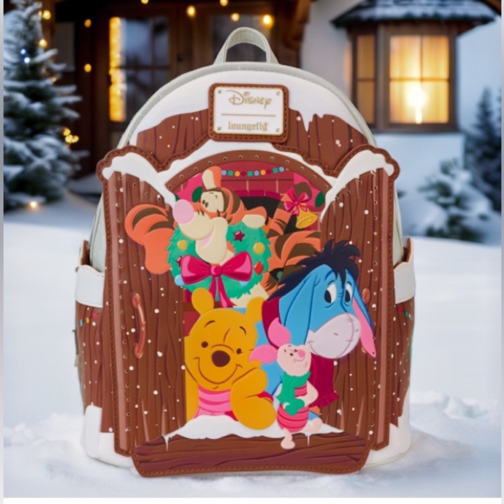 NWT Loungefly
Disney Winnie The Pooh Scene Pooh and Friends Mini sac à dos - Picture 1 of 10